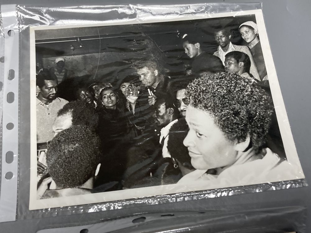 Four photographs of Muhammed Ali
